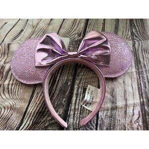 Disney Parks Ears Tomorrowland Lavender Glitter Lilac Purple Headband